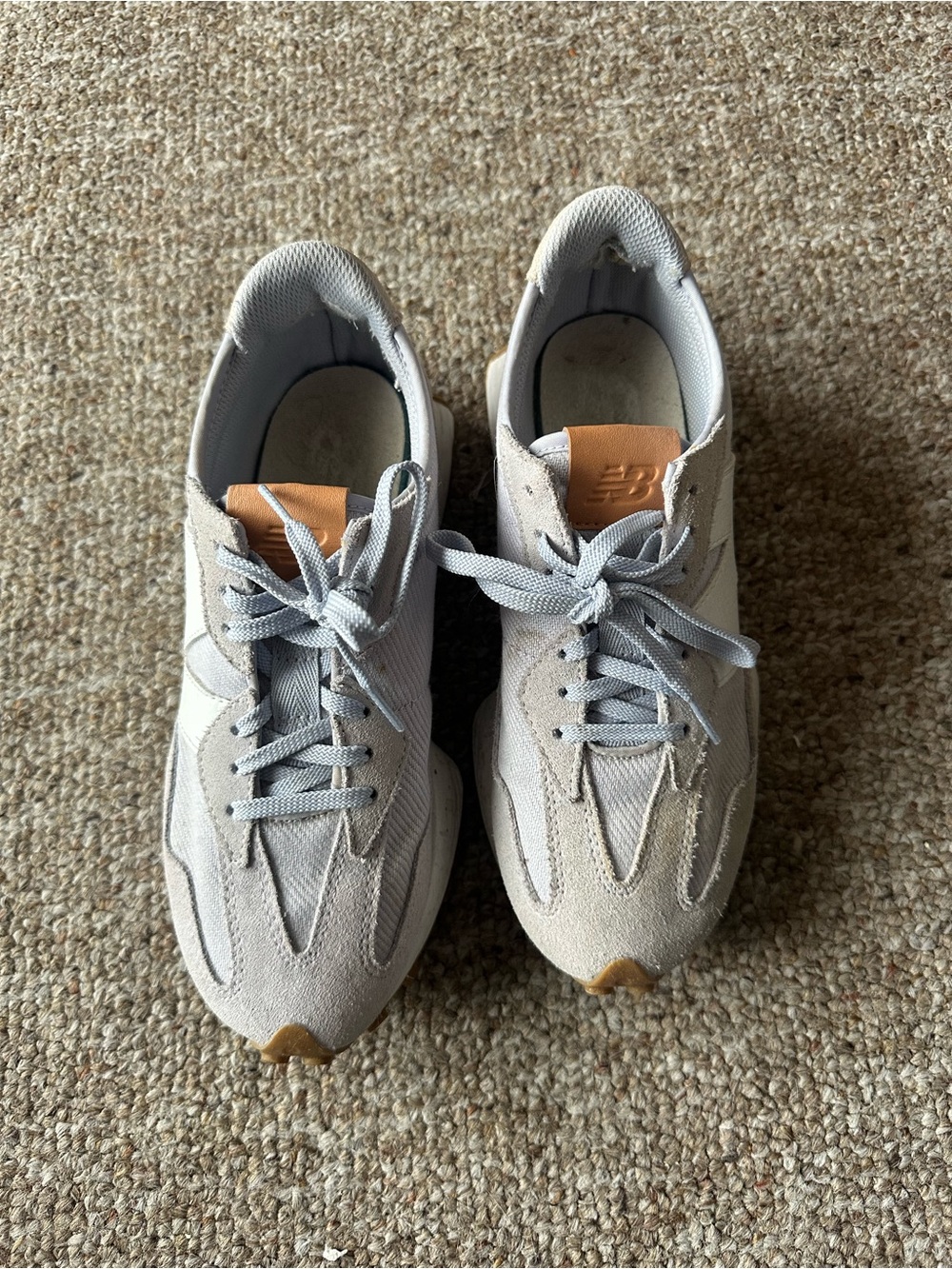 New Balance Women's Lilac & Tan 327 Sneakers